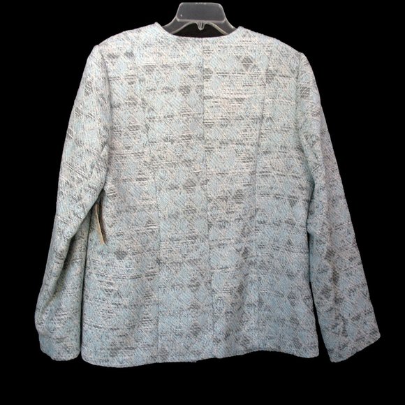 Coldwater Creek Diamond Shimmer Jacket Size 16 NWT - Picture 4 of 5